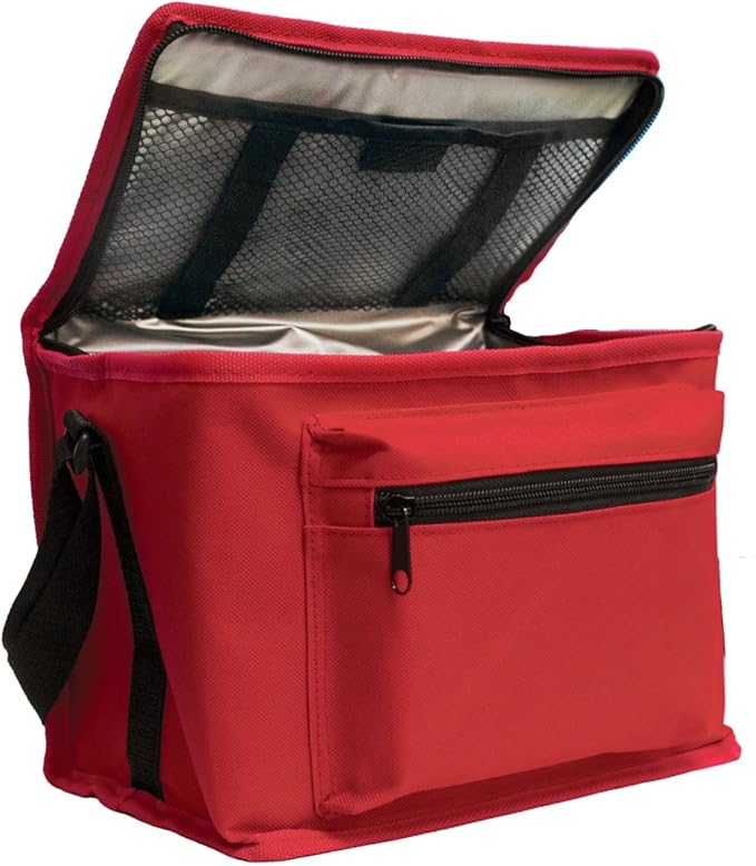 Portable Insulated Cooler Lunch Bag Thermal Food And Drink Storage Bag For School Office Travel Picnic And Outdoor Use