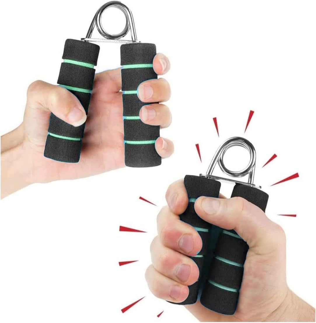Generic Adjustable Hand Grip Strengthener Forearm Exerciser Training Set For Wrist Finger Grip Strength Fitness And Rehabilitation