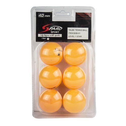 40mm Table Tennis Balls 6 Pieces Durable Ping Pong Balls For Training Practice And Indoor Sports Play