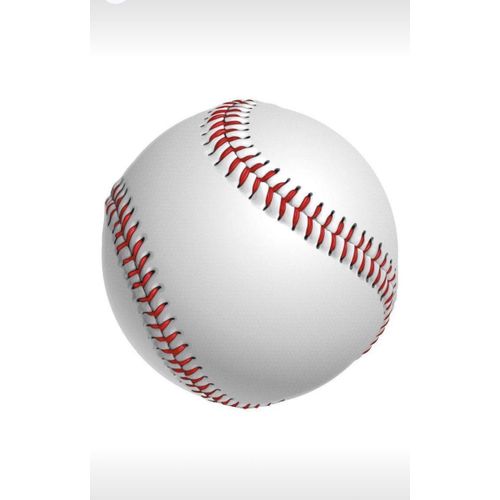 Official White Baseball Ball Durable Training Practice Match Ball for Baseball Softball Schools Clubs and Outdoor Sports