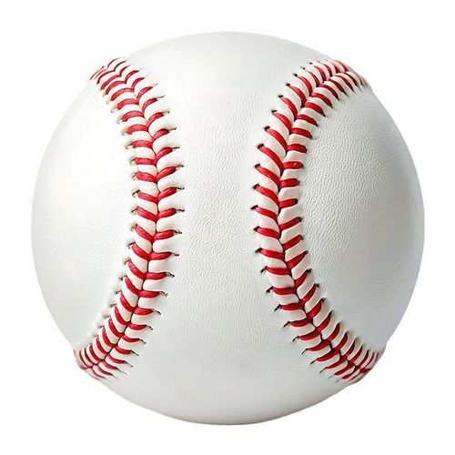 Official White Baseball Ball Durable Training Practice Match Ball for Baseball Softball Schools Clubs and Outdoor Sports