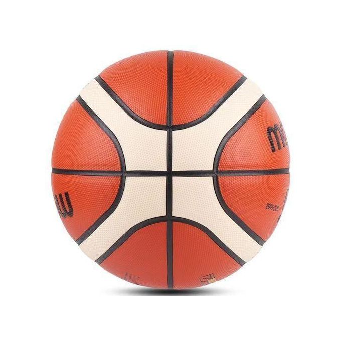 Molten GG7X Size 7 Basketball with Free Hand Pump FIBA Approved Premium Composite Leather Training & Match Ball