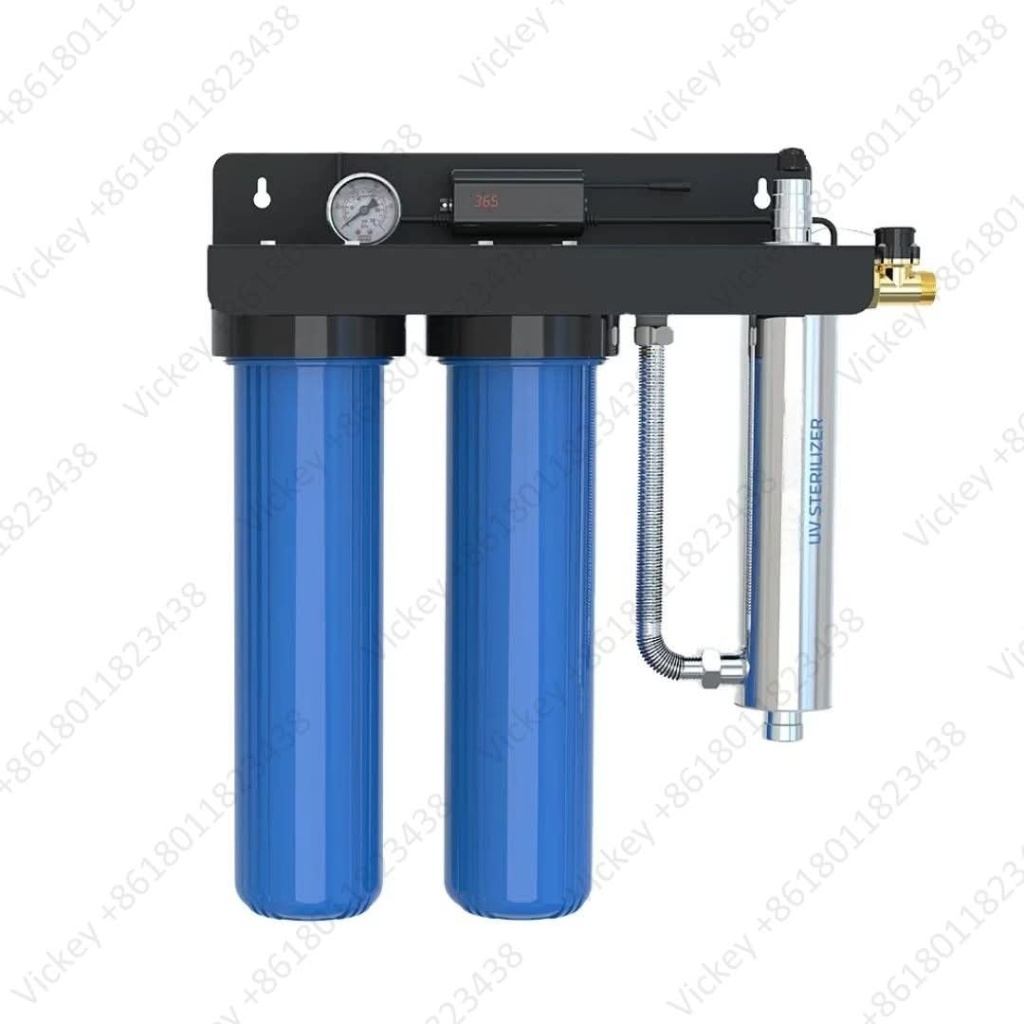 Whole House 3-Stage Water Filtration System with UV Sterilizer