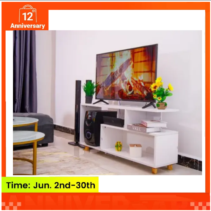 SMART DESIGN Classic Modern TV Stand  Can Fit upto 55 Inch TV High Quality Wooden TV Stand Stylish and Durable