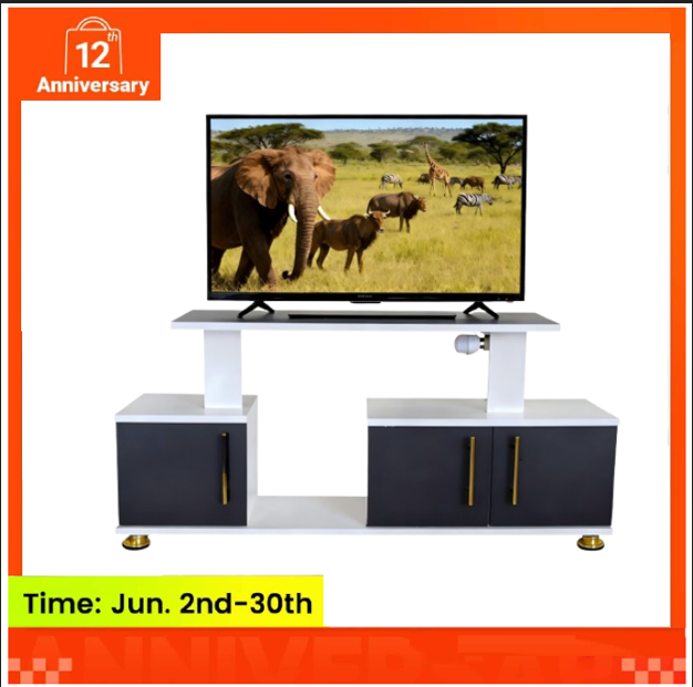 SMART DESIGN Classic Modern TV Stand  Can Fit upto 55 Inch TV High Quality Wooden TV Stand Stylish and Durable
