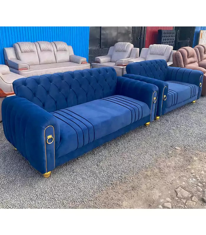 Medellin Velvet Sofa Set, Luxury Modern Living Room Couch Collection for Elegant Home Interiors