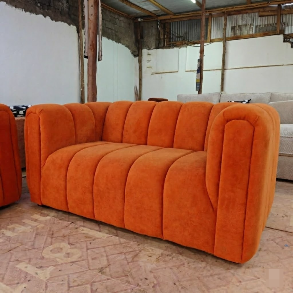 Stain-Resistant Bubble Velvet Sectional - Durable Textured Velvet Sofa