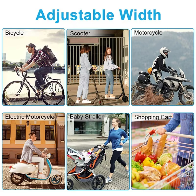 Bicycle Phone Holder Motorcycle Adjustable Stand 360° Rotatable GPS Mobile Phone Clip Bikes Sports Accesories For iPhone Xiaomi