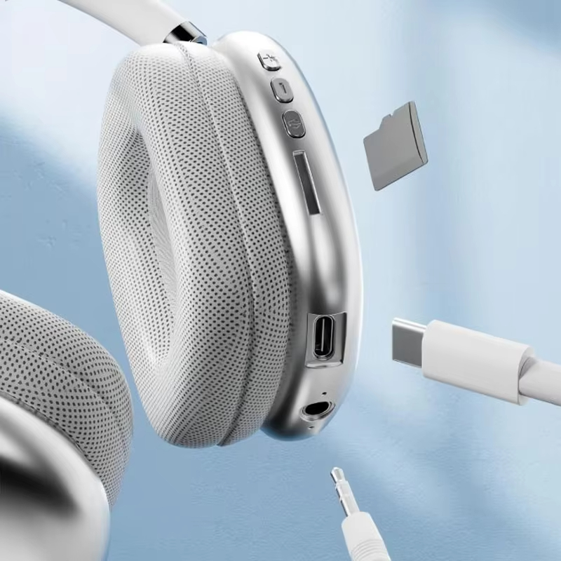 P9 Wireless Bluetooth Headphones Over-Ear HiFi Stereo Sound Foldable Sports Headset Noise Reduction Universal for iOS Android