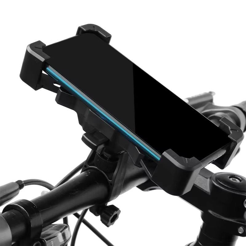 Bicycle Phone Holder Motorcycle Adjustable Stand 360° Rotatable GPS Mobile Phone Clip Bikes Sports Accesories For iPhone Xiaomi