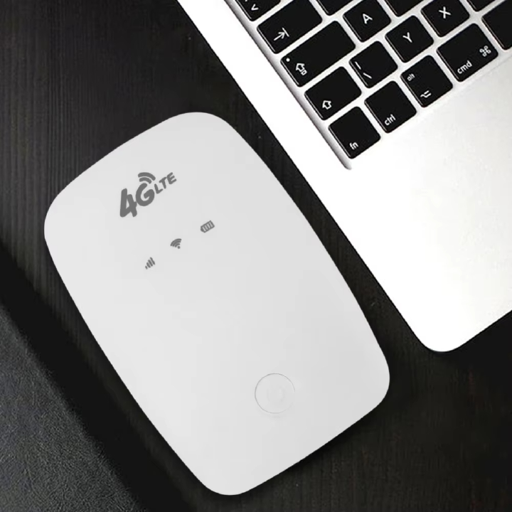 4G LTE Pocket Mobile Hotspot 150Mbps Portable MiFi WiFi Router Modem with SIM Card Slot 10 Devices Access for Home Office Car
