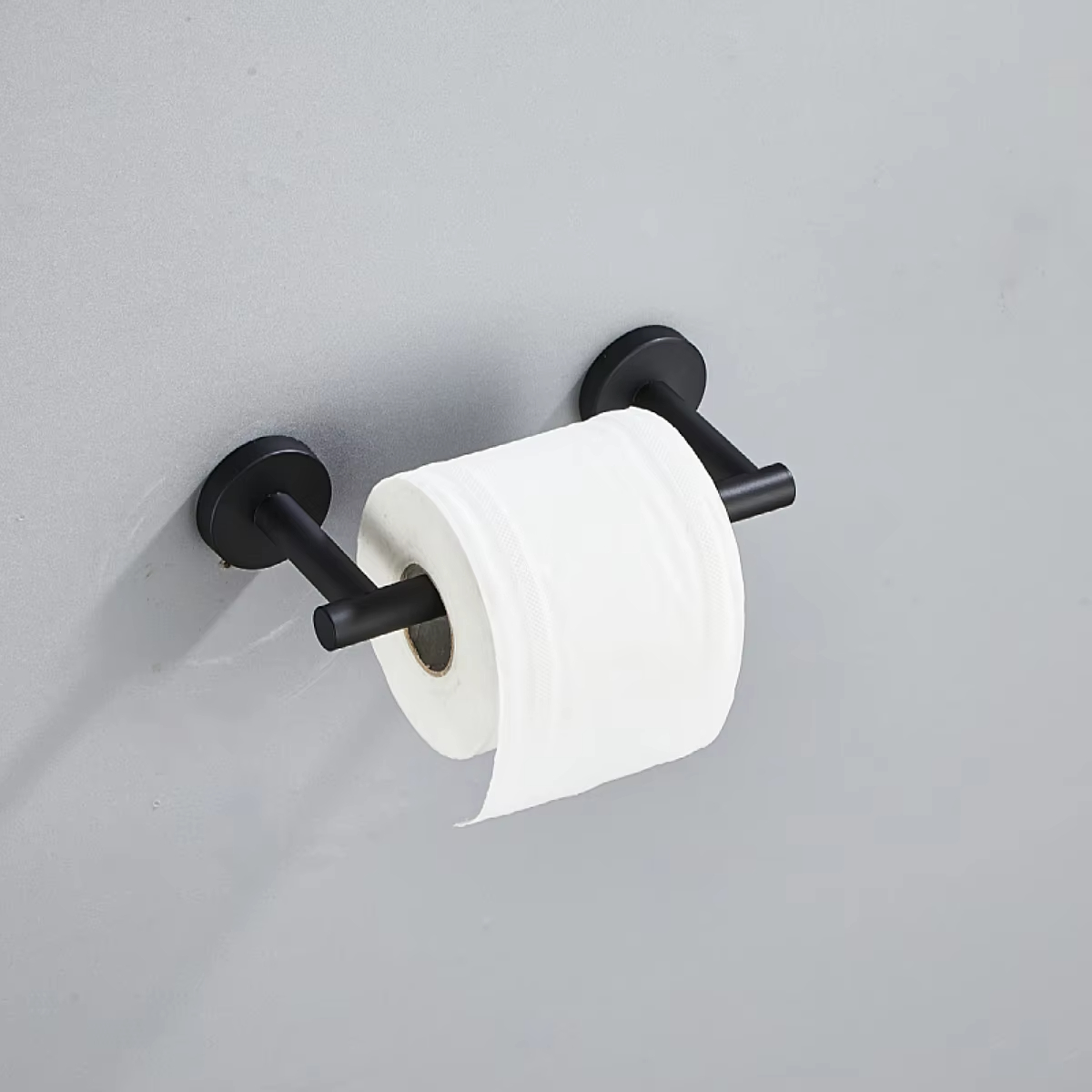 304 Stainless Steel Roll Paper Holder 360 ° Rotatable Toilet Paper Holder Bathroom Storage Wall-Mounted Tissue Holder
