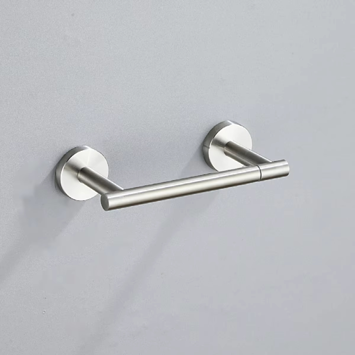 304 Stainless Steel Roll Paper Holder 360 ° Rotatable Toilet Paper Holder Bathroom Storage Wall-Mounted Tissue Holder