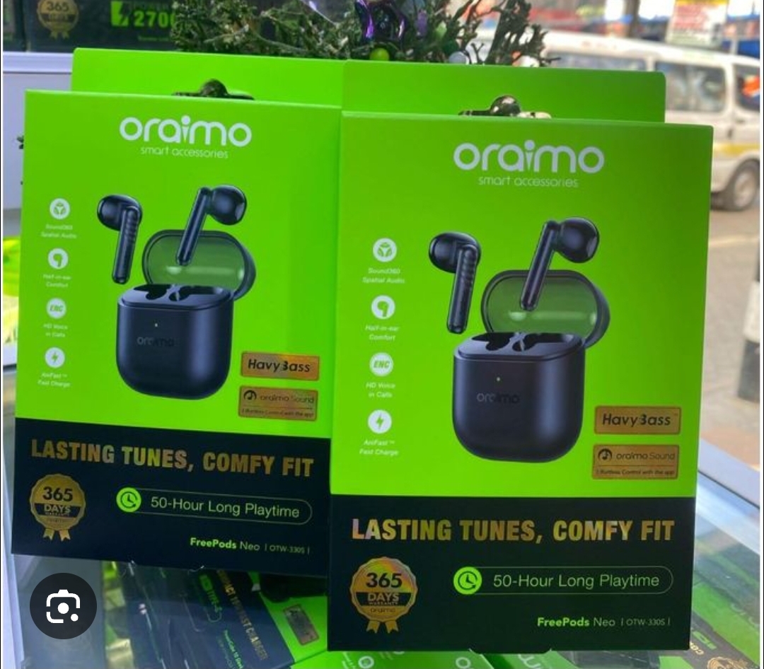 Oraimo FreePods Neo – 50H Battery, Spatial Audio & Bass