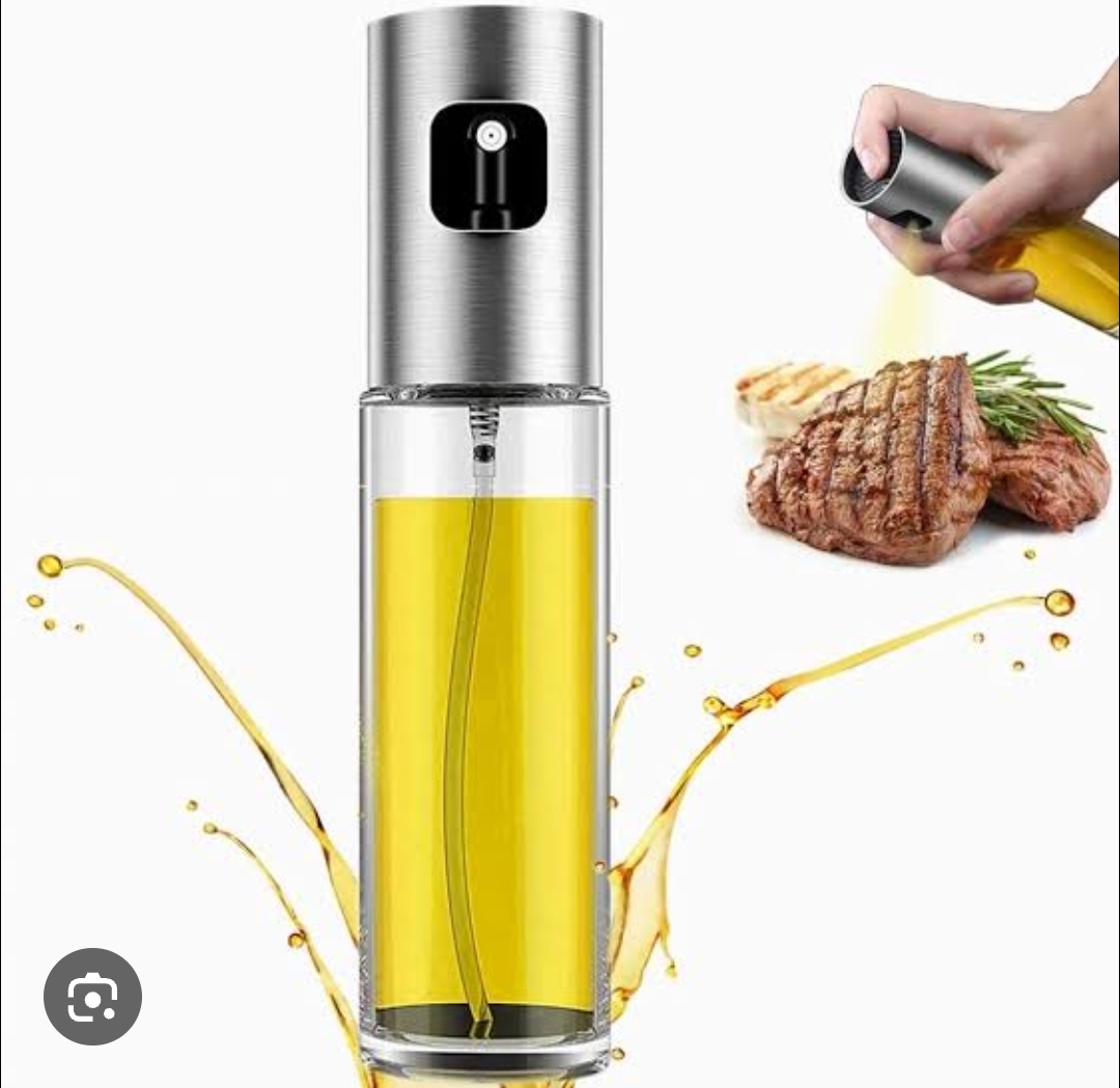 Glass Oil Sprayer – Healthy, Refillable & Versatile