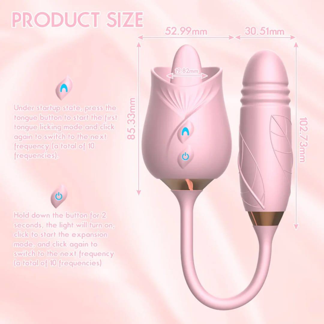 Silicone Wellness Licking Massager – Portable Self‑Care Device view 2
