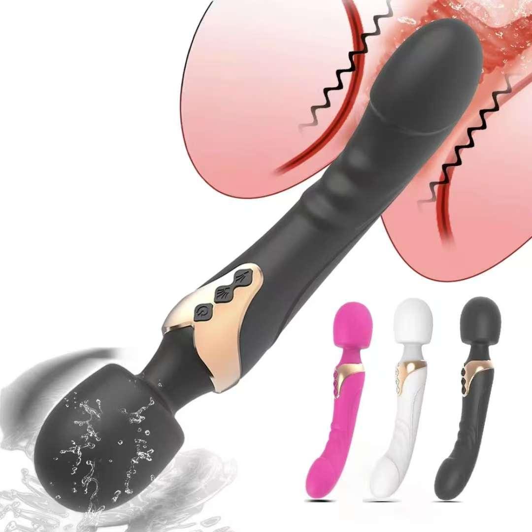 Rechargeable Wand Massager – 10 Vibration Modes, Waterproof Silicone Personal Massager for Full-Body Relaxation