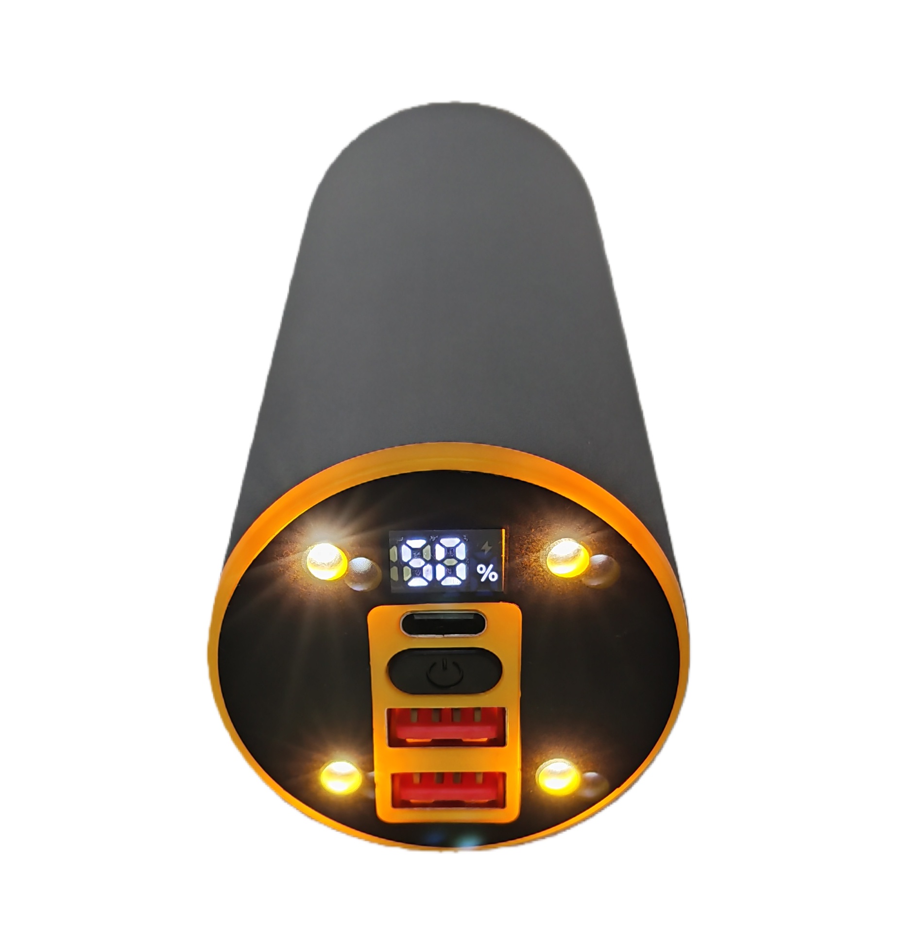 iBox-DC100 32000mAh Portable Power Station, LED Light + 3W Bulb Included, Fast Solar Charging, Mini Off-Grid Power for Camping Emergency