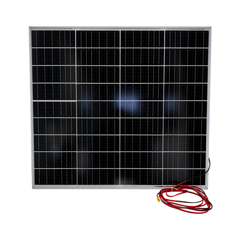 120W Solar Panel for iBox-DC400 Portable Power Station, TOPCon Cell, 5m Cable XT60, 3-4H Fast Charge, Plug & Play