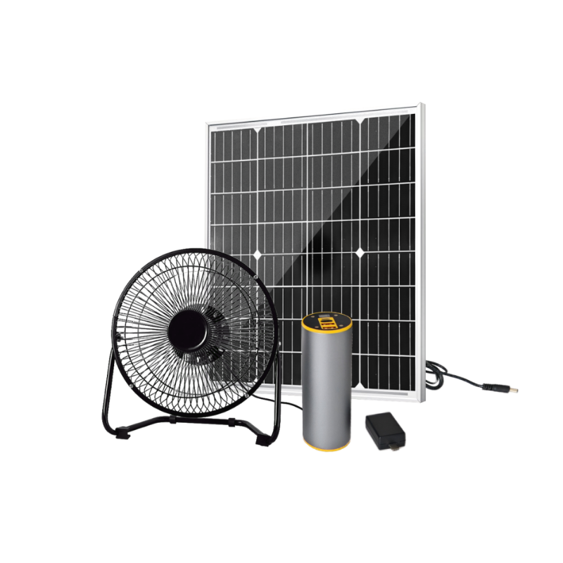 iBox-DC100 32000mAh Portable Power Station, LED Light + 3W Bulb Included, Fast Solar Charging, Mini Off-Grid Power for Camping Emergency