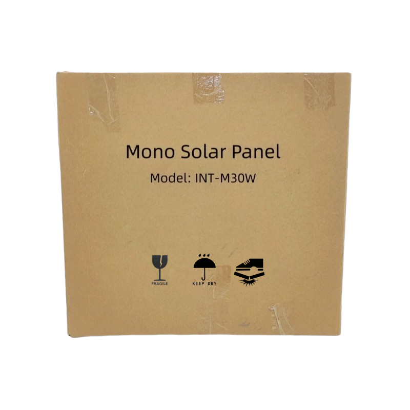 30W Solar Panel for iBox-DC100 Portable Power Station, TOPCon Cell, 5m DC5521 Cable, Multi-Adapter, Simultaneous Charge Station & Phone, Plug & Play