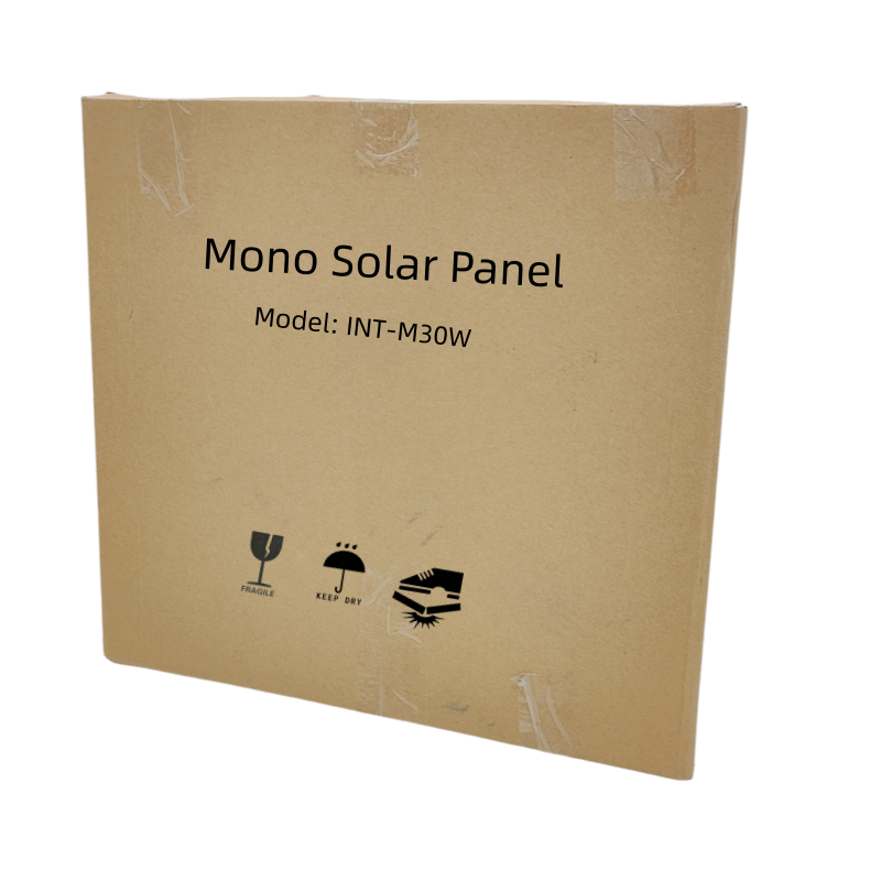 30W Solar Panel for iBox-DC100 Portable Power Station, TOPCon Cell, 5m DC5521 Cable, Multi-Adapter, Simultaneous Charge Station & Phone, Plug & Play