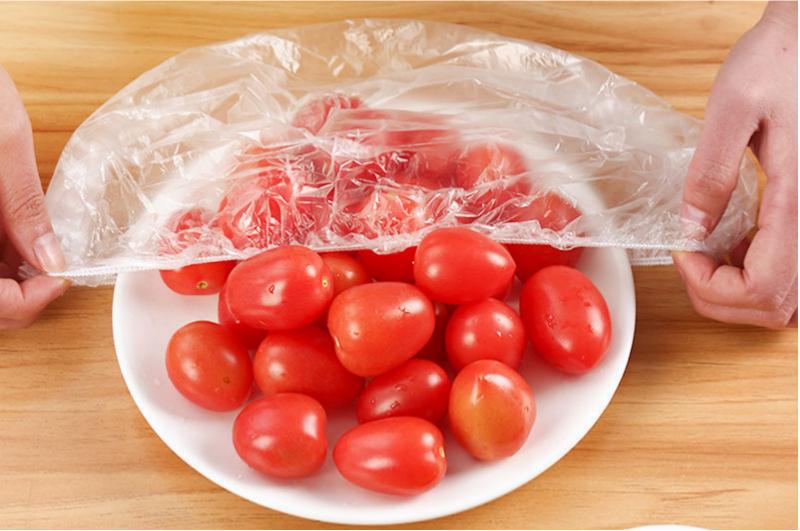 Disposable Plastic Fresh-Keeping Covers, Wholesale Food-Grade Cling Wrap Covers, Kitchen Sealing Food Covers