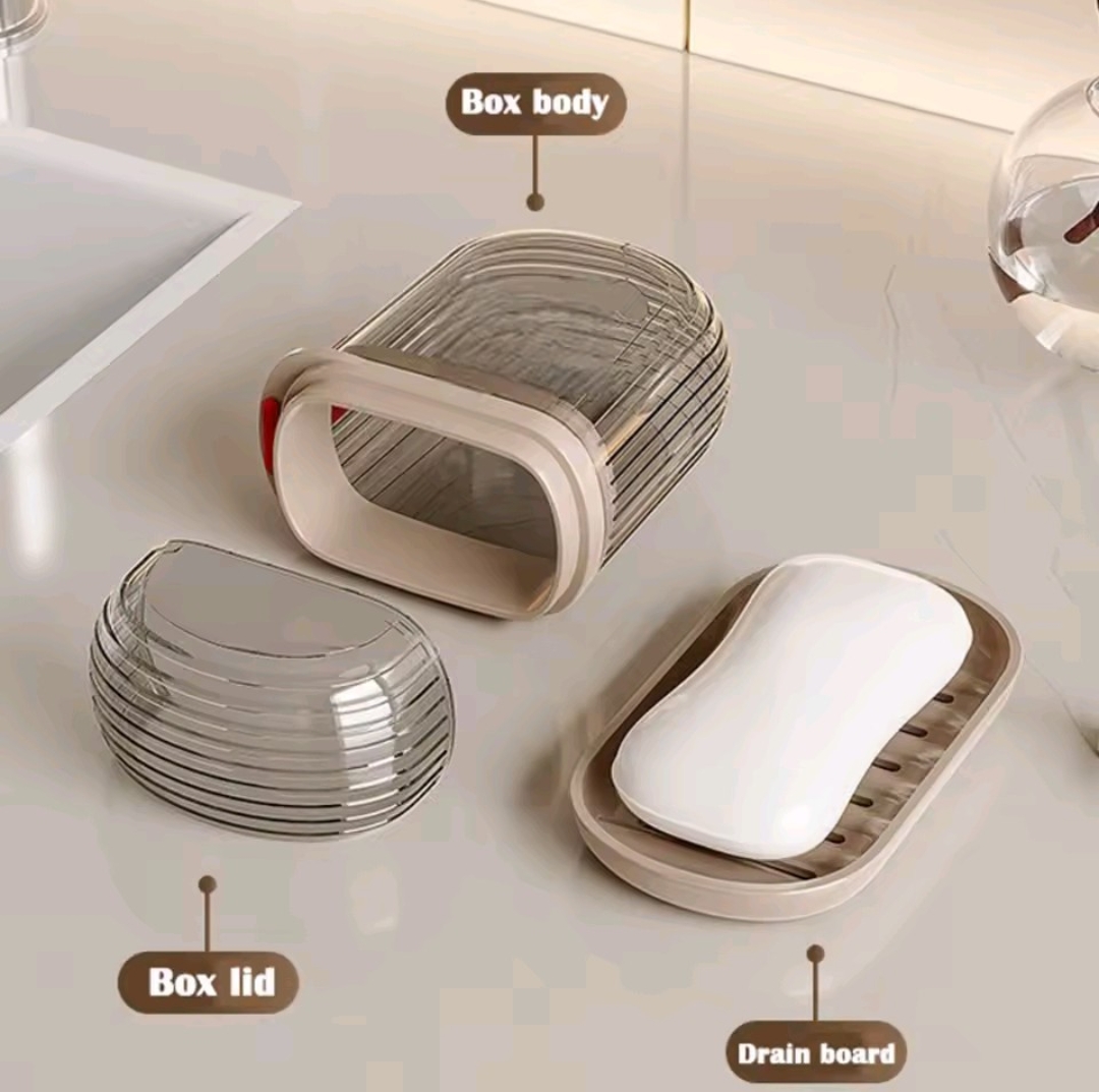 NEW Arrival!! Portable Travel Soap Box and Toothbrush Holder Set, Compact and Durable Design for Keeping Soap and Toothbrushes Organized, Leak-Proof and Convenient for Travel or Home Use