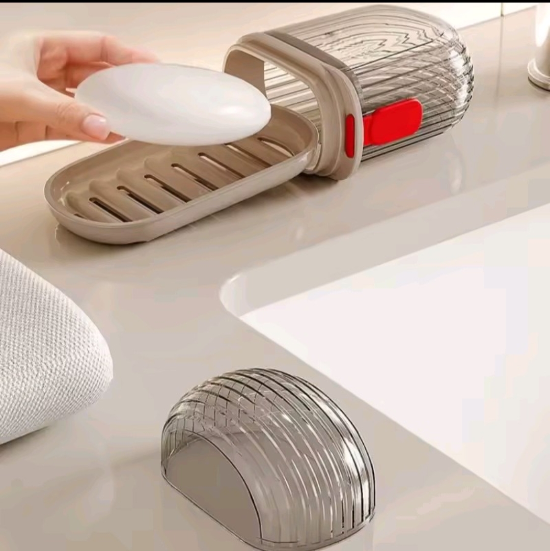 NEW Arrival!! Portable Travel Soap Box and Toothbrush Holder Set, Compact and Durable Design for Keeping Soap and Toothbrushes Organized, Leak-Proof and Convenient for Travel or Home Use