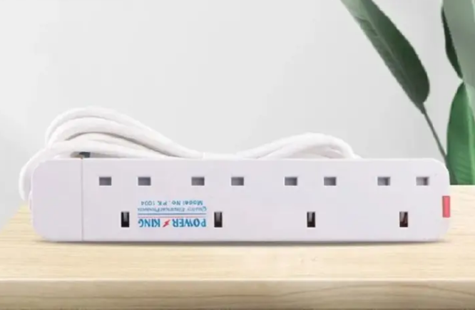 Sundabests Power King Heavy Duty 4-way Power/Socket Extension Cable Charging Outlet extension cable