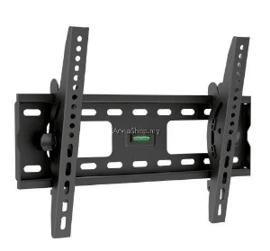 Universal Tilting TV Wall Mount Bracket for 14-65 inch LED, LCD, Plasma TVs - Adjustable Tilt for Anti-Glare Viewing, Low Profile, Made from high-grade steel with a load capacity of up to 50kg