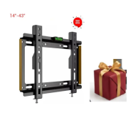TV Wall Mount TV Stand 14″-43″ Plasma wall bracket Steel Material Fixed Solid Wall mount suitable for 14 inch to 43 inch Tv + Mobi GIFT
