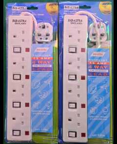 OFFER Astra England Original Astra England 4WAY MULTIPURPOSE EXTENSION CABLE