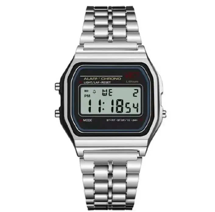 Casio Design Digtal Watch| Water Resistant, Multi-Function, Lightweight for Daily & Sports Use | LED Light | 1/100 SEC Stopwatch | Unisex for Men & Women(HR, Min, SEC, PM, Date, Day) | Daily Alarm