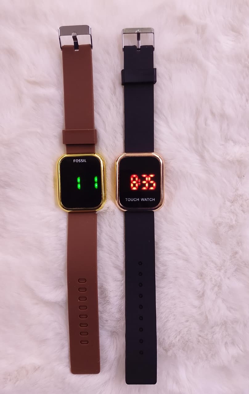 LED Digital Watch Students Sports LED Watch Silicone Colorful Watch Electronic Clock Digital Fashion Clock Smart Watch Electronic Watch Wristwatch Wrist Watch For Men & Women
