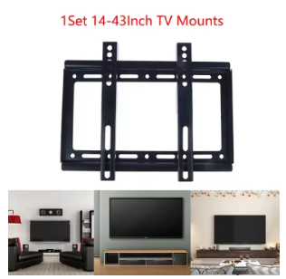 [Special Offer]Hot Selling Steel TV Bracket for 14″-43″ Inches LCD LED Monitor Wall Mount Swivel Feature TV Mounts