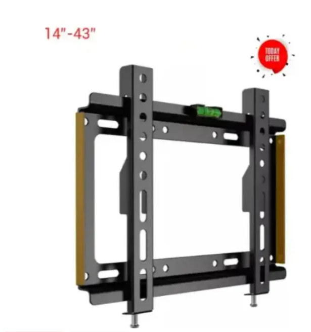 [Special Offer] TV Wall Mount TV Stand 14″-43″ Plasma wall bracket Steel Material Fixed Solid Wall mount suitable for 14 inch to 43 inch Tv