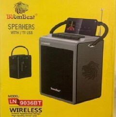 BoomBest Wireless Bluetooth Speaker with 30-Watts Power Plus Superior Bass & Supports USB / TF Card