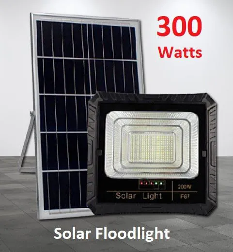 Solar Flood Light (60W-1000W) with remote controller