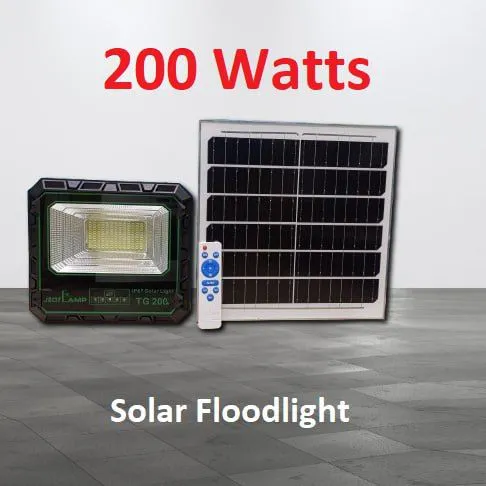 Solar Flood Light (60W-1000W) with remote controller