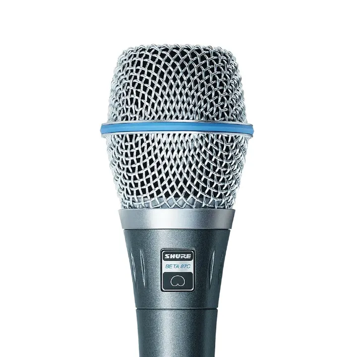 Shure BETA 87C Cardioid Condenser Microphone for Handheld Vocal Applications