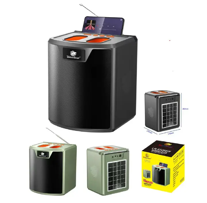 BoomBest LN-5316mini SUN Wireless Bluetooth Speaker with Solar Panel