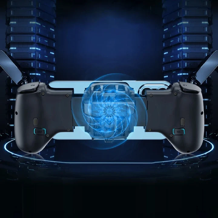 Mobile Phone Gaming Controller with Cooler