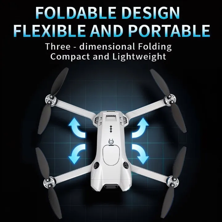 Drone S101 Max, Screen on Controller, Obstacle Sensor + Bag