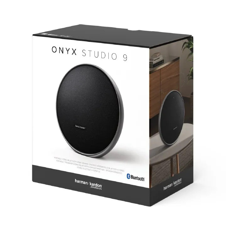Harman Kardon Onyx Studio 9 Portable Stereo Bluetooth Home Speaker with Connection by Auracast