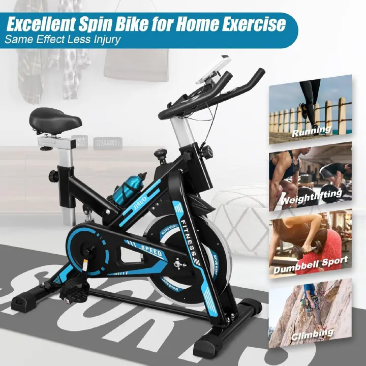 Exercise Spin Bike For Home Use | Multifunctional Display Exercise Spin Bike For Home/Commercial Use