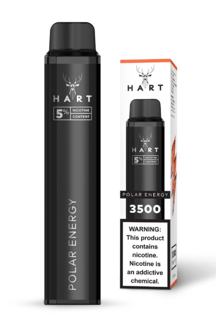 3,500 Puffs HART Disposable Vape | Rechargeable Electronic Vape | Sleek Design | Long-Lasting Performance
