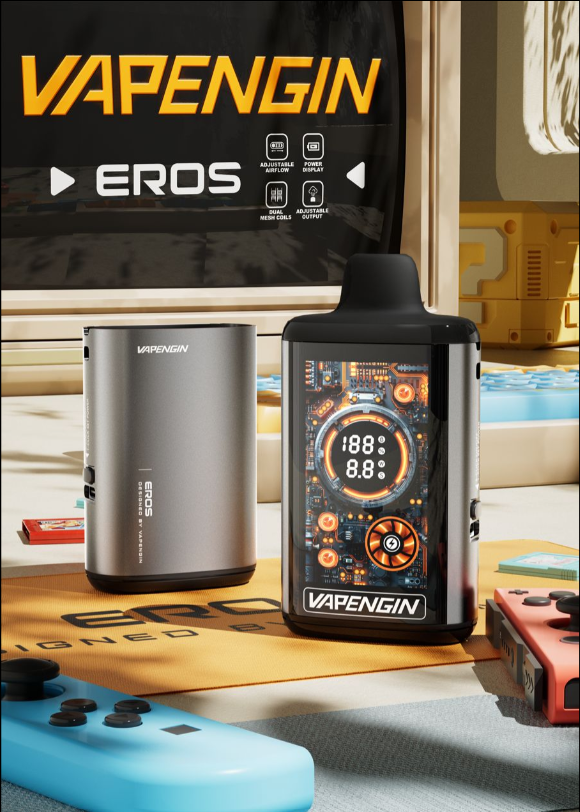 Vapengin EROS Disposable Vape | Up to 20,000 Puffs | Rechargeable | USB Type-C Charging | Starter Kit
