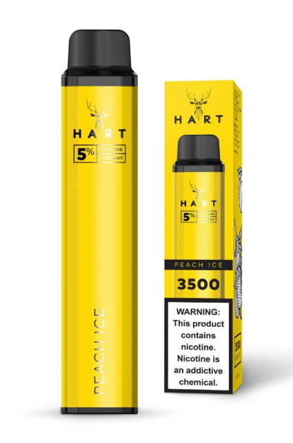 3,500 Puffs HART Disposable Vape | Rechargeable Electronic Vape | Sleek Design | Long-Lasting Performance