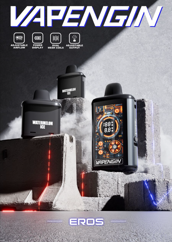 Vapengin EROS Disposable Vape | Up to 20,000 Puffs | Rechargeable | USB Type-C Charging | Starter Kit